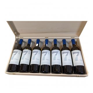 SIGALAS SEVEN VILLAGES 7 BOTTLES IN WOODEN CASE '22