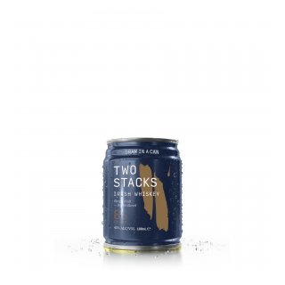 TWO STACKS DRAM IN A CAN -  Single Malt Double Barrel  43% 100ml