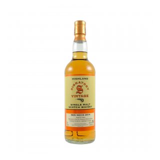 Signatory Vintage BEN NEVIS 8 Years Old Highland Single Malt Scotch Whisky 2014