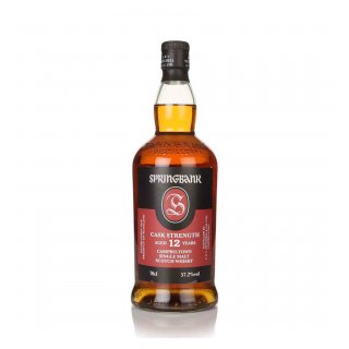 SPRINGBANK 12 y.o. Cask Strength of 57,20%