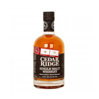 Cedar Ridge SINGLE MALT WHISKEY 40% Vol. 0,7l