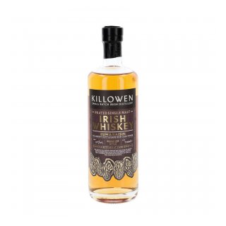 KILLOWEN PEATED SINGLE MALT IRISH WHISKEY SIGNATURE STYLE RUM&RAISIN