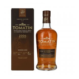 TOMATIN 15 Year Old MADEIRA CASK 2006