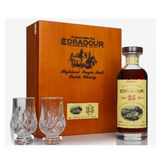 EDRADOUR 35 y.o. Enigma Part 2 - 1st Fill Sherry Butt #368 OF 62.30%