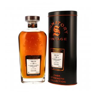 CAOL ILA 18 y.o. 1st Fill Oloroso Sherry Butt #1 Signatory Vintage CS 58.10%