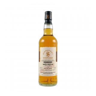 BEN NEVIS 7 y.o. Heavily Peated 2nd Fill Oloroso Sherry Butts-Signatory Vintage 100 PROOF Ed.#75 57,1%