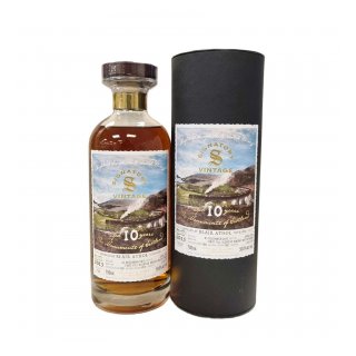 BLAIR ATHOL 10 y.o.1st Fill Oloroso Sherry Butts Finish - Sig. Vintage Monuments of Scotland 50,8%