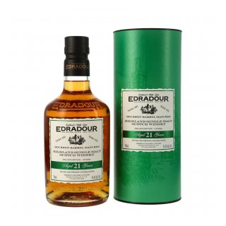 EDRADOUR 21 y.o. Cask Strength Bourbon Barrels 52,10%