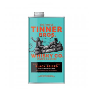 TINNERS WHISKY LIQUER BLACK SPICED