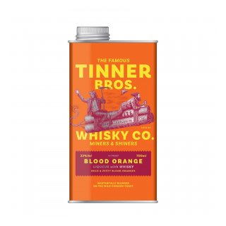 TINNERS WHISKY LIQUER BLOOD ORANGE