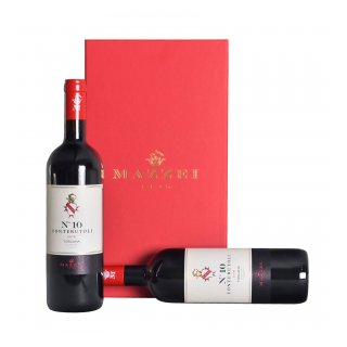 ΣΕΤ MAZZEI FONTERUTOLI No.10 ΜΕ ΚΑΣΕΤΙΝΑ ΠΟΛΥΤΕΛΕΙΑΣ ΚΟΚΚΙΝΗ