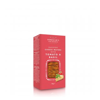 CHEESE WAFERS TOMATO & BASIL (75gr)