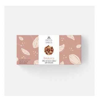 PETITS GRECS BISKOTA ALMONDS MINI 70 gr