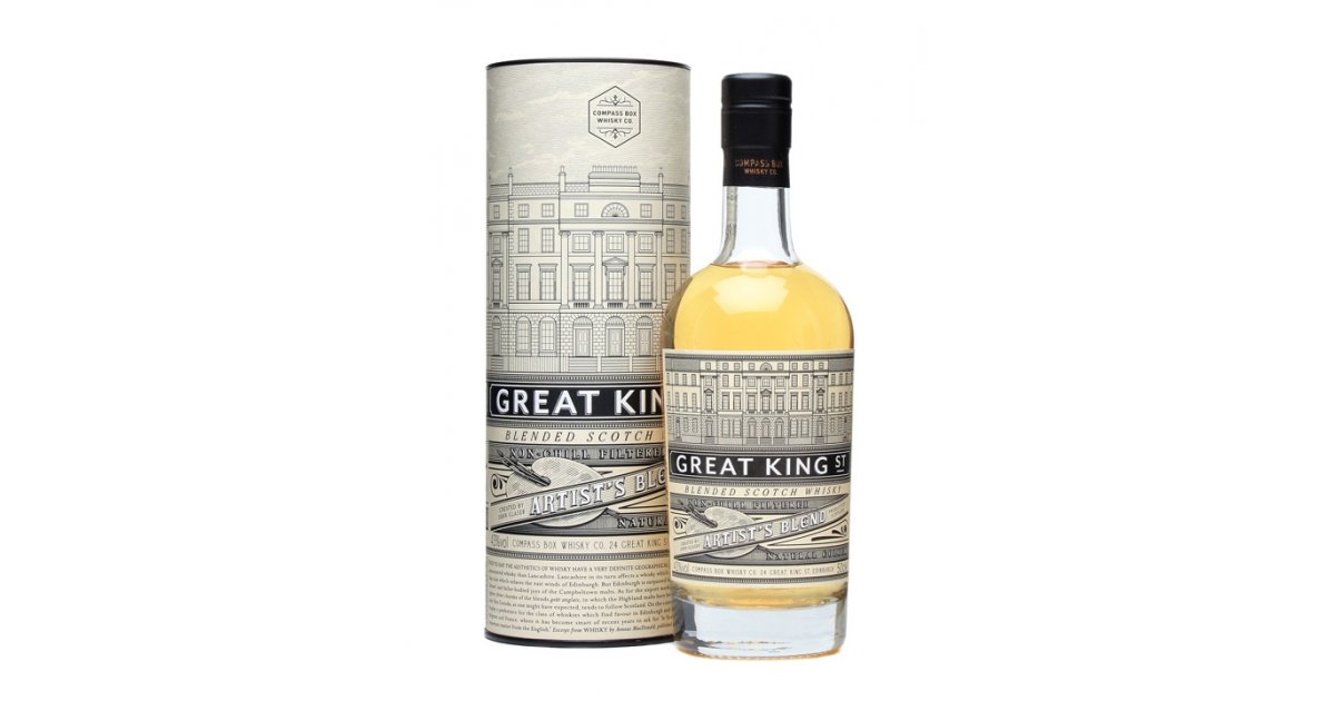 COMPASS BOX ARTIST'S BLEND - GREAT KING STREET | Kylix