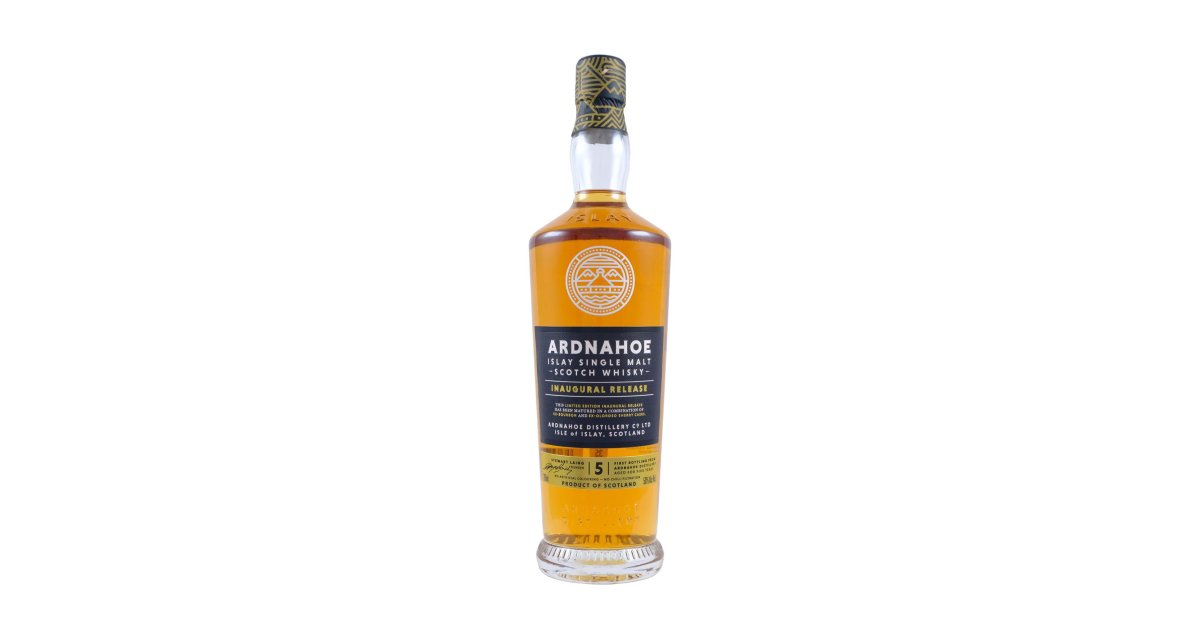 Ardnahoe 5 Years Old INAUGURAL RELEASE Islay Single Malt Scotch